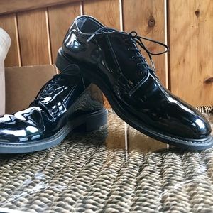 US MILITARY Black glossy uniform shoes